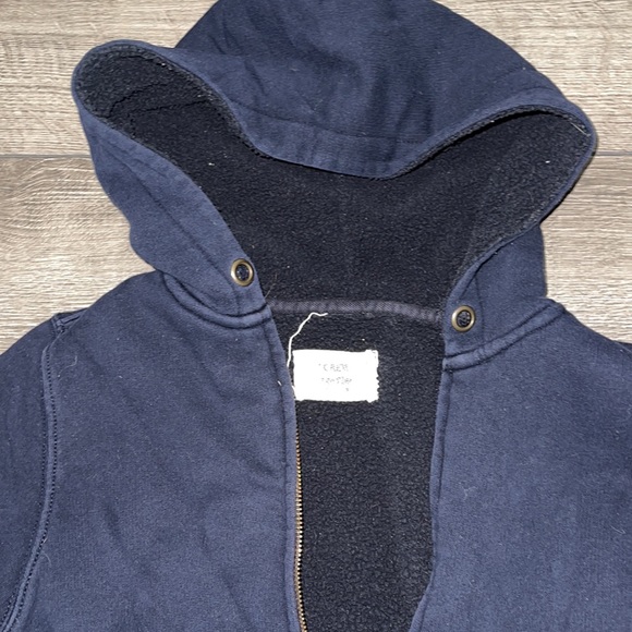 J crew vintage fleece hoodie - Picture 2 of 5
